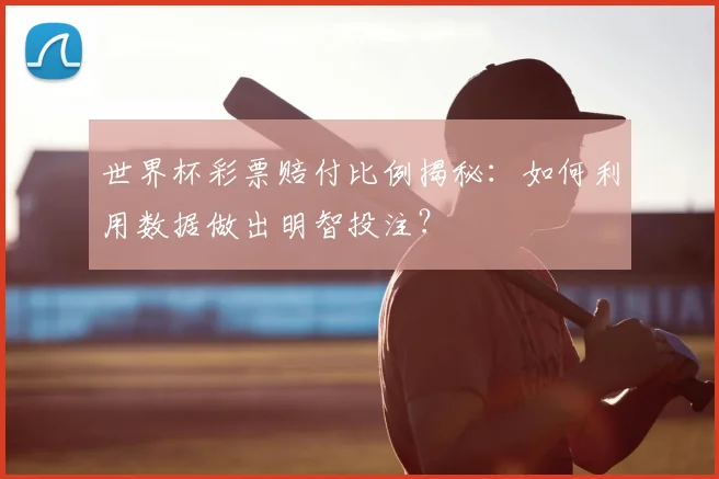 世界杯彩票赔付比例揭秘：如何利用数据做出明智投注？